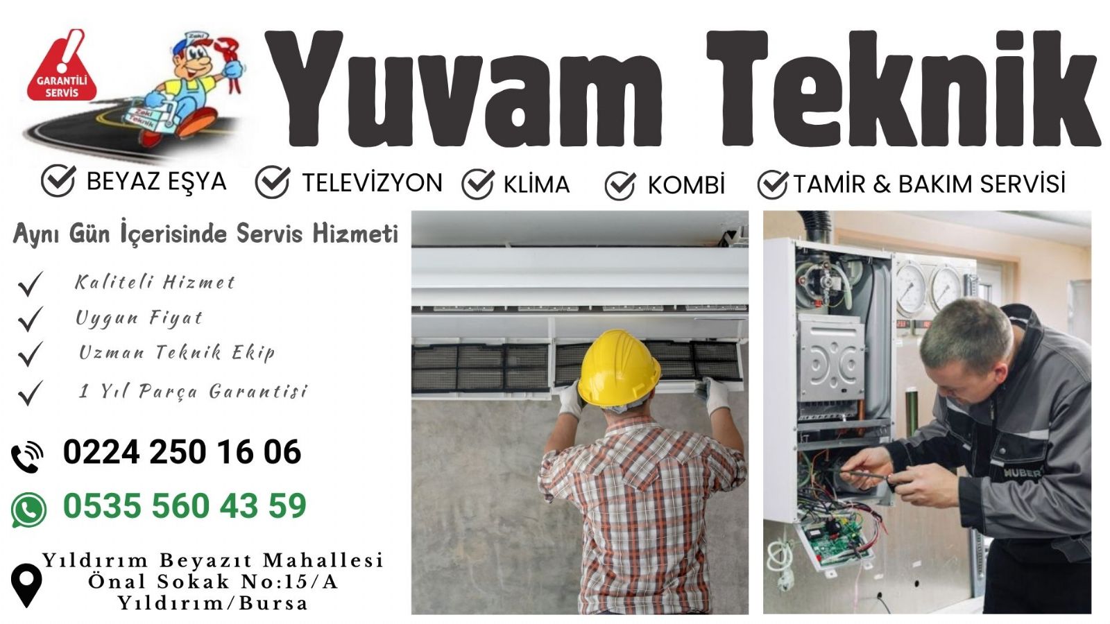 Yıldırım Baymak Servisi
